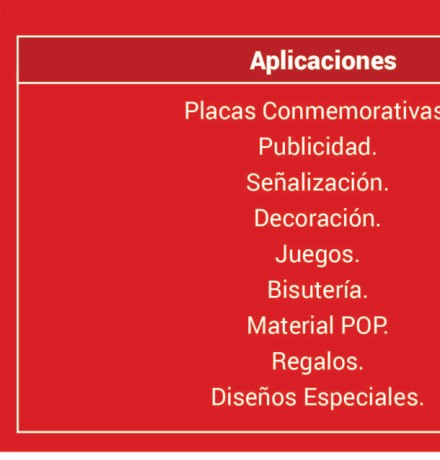 Piezas especiales en cartón