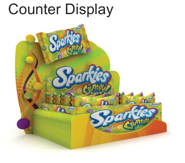 Counter display Sparkies