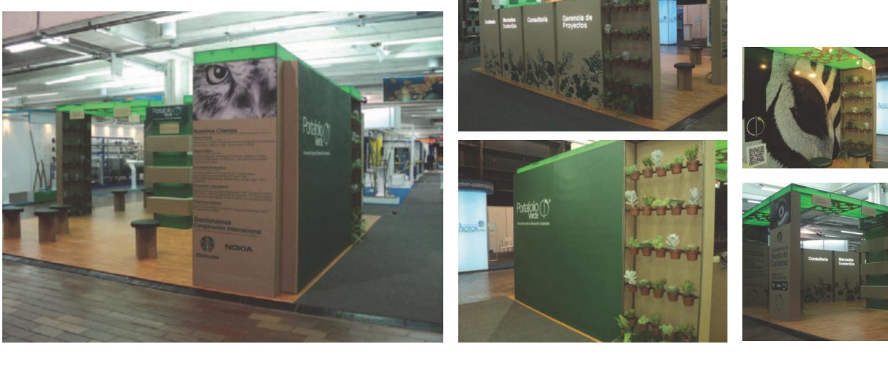 Stand Fundación Corazón Verde